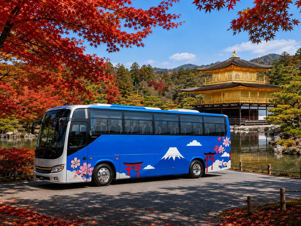 Kyoto charter bus